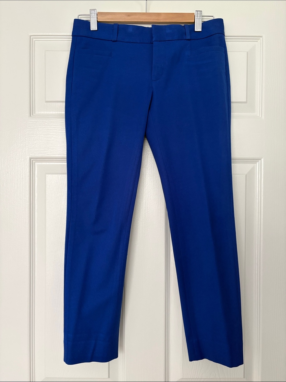 Banana Republic Blue Sloan Slim Ankle Pants Trouser Size 0P